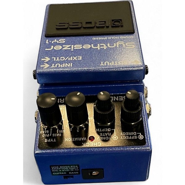Used BOSS SY-1 Synthesizer Effect Pedal