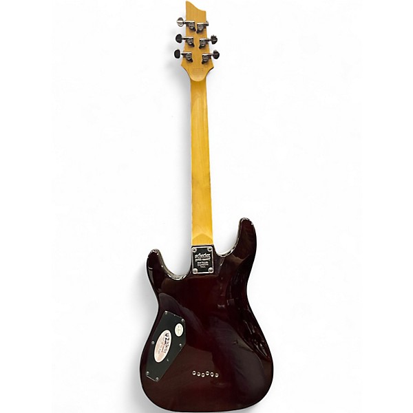 Used Schecter Guitar Research Omen Extreme 6 Red Solid Body Electric Guitar