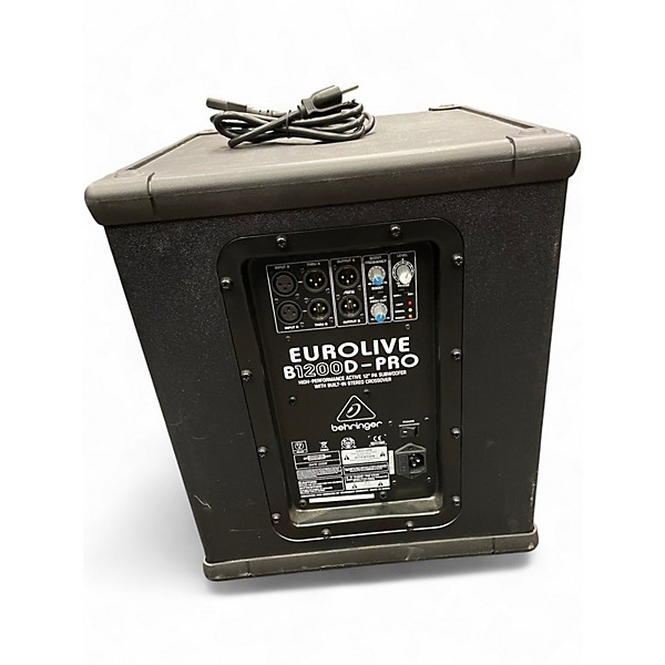 Used Behringer Eurolive B1200D Pro Powered Subwoofer