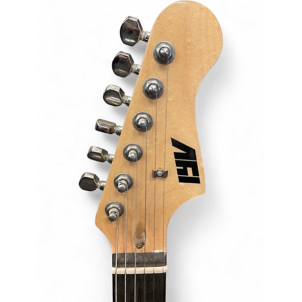 Used Iyv HOLLOW BODY TELE Crimson Red Trans Hollow Body Electric Guitar