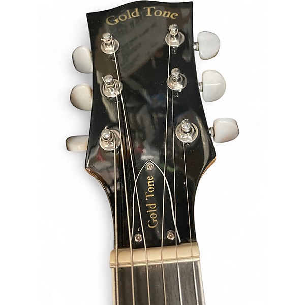 Used Gold Tone gt-750 banjitar Natural Banjo