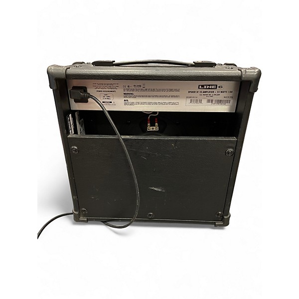 Used Line 6 Spider IV 15W 1X8 Guitar Combo Amp