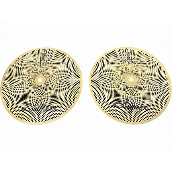 Used Zildjian 14in L80 Low Volume Hi Hat Pair Cymbal