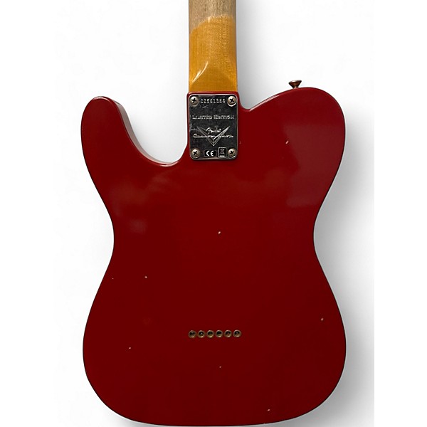 Used Fender Custom Shop 1959 Telecaster Journeyman Relic Dakota Red Solid Body Electric Guitar