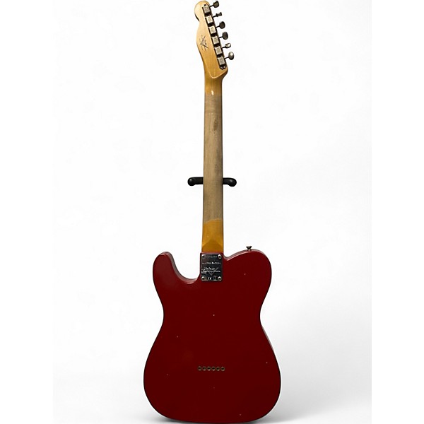 Used Fender Custom Shop 1959 Telecaster Journeyman Relic Dakota Red Solid Body Electric Guitar