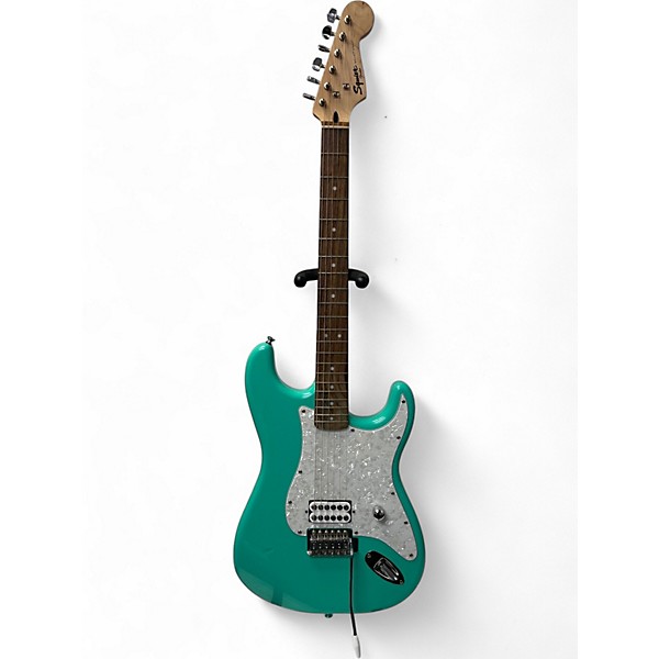 Used Squier Modified Bullet Stratocaster Seafoam Green Solid Body Electric Guitar