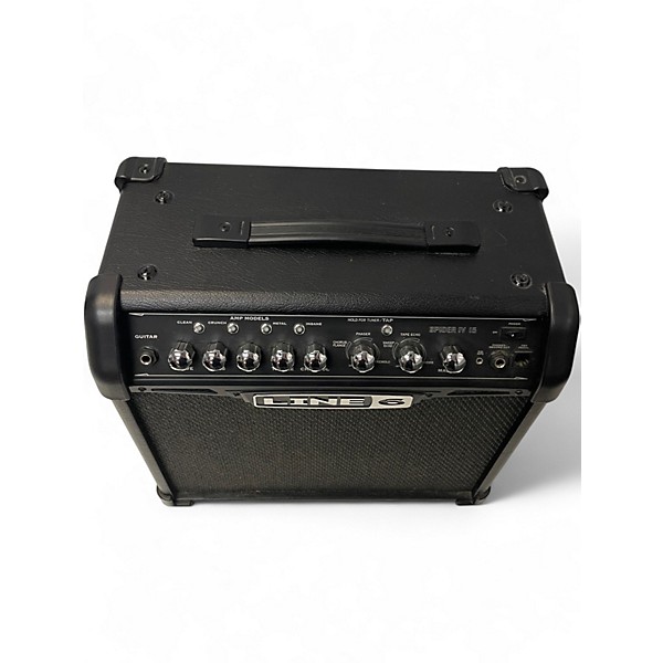 Used Line 6 Spider IV 15W 1X8 Guitar Combo Amp