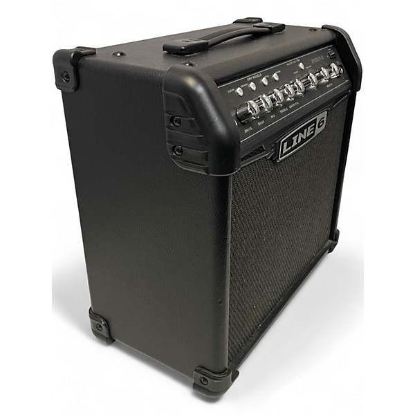 Used Line 6 Spider IV 15W 1X8 Guitar Combo Amp