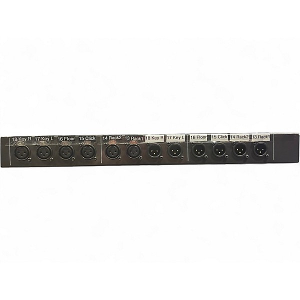 Used Hosa PDR369 Mic In Panel Patch Bay