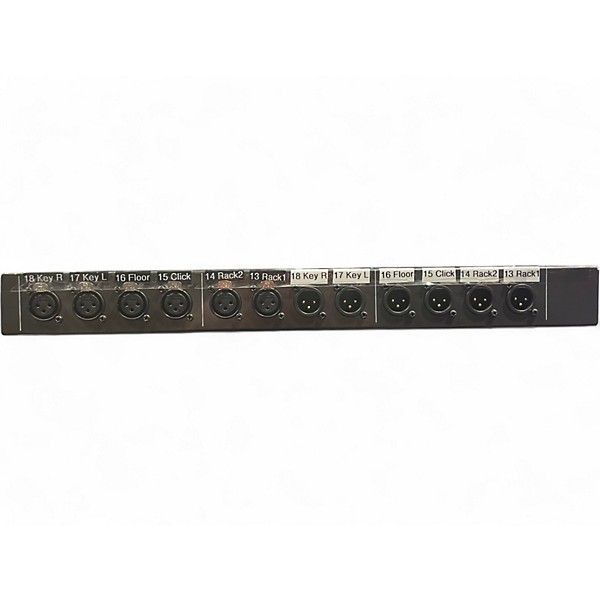 Used Hosa PDR369 Mic In Panel Patch Bay