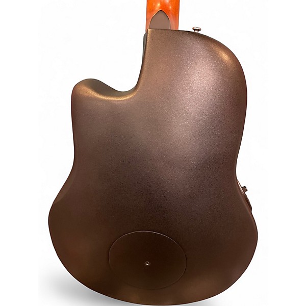 Used Ovation CELEBRITY CE44 -5-G BLACK Acoustic Electric Guitar