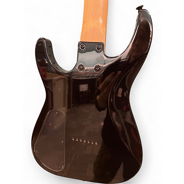 Used Jackson JS22-7 Dinky 7 String BLACK Solid Body Electric Guitar