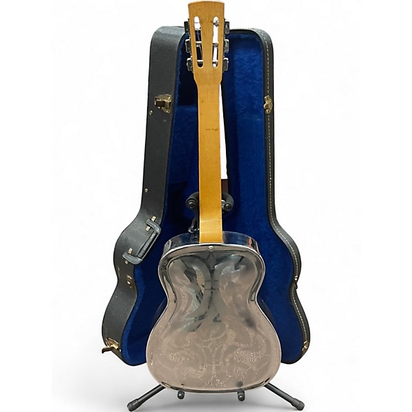 Vintage 1974 Dobro 33D Chrome Acoustic Guitar