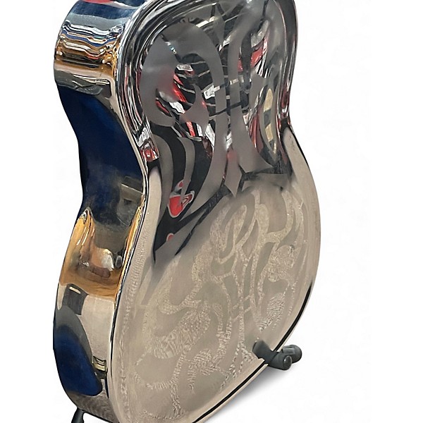 Vintage 1974 Dobro 33D Chrome Acoustic Guitar