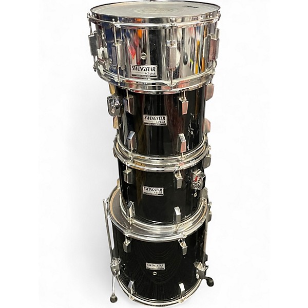 Used TAMA 5 Piece Swingstar Black Drum Kit