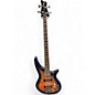 Used Jackson JS3Q Amber Blue Burst Electric Bass Guitar thumbnail