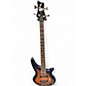 Used Jackson JS3Q Amber Blue Burst Electric Bass Guitar