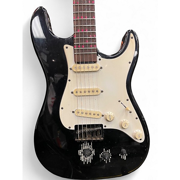 Used Fretlight FG-200 Black Solid Body Electric Guitar