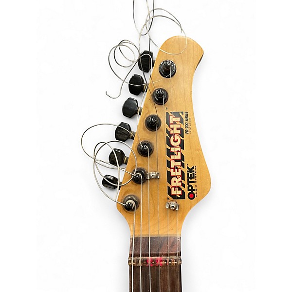 Used Fretlight FG-200 Black Solid Body Electric Guitar