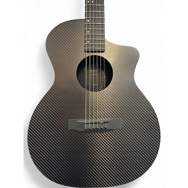 Used Klos Guitars Grand Cutaway Mini Carbon Fiber Carbon Fiber Acoustic Guitar