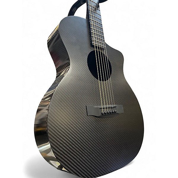 Used Klos Guitars Grand Cutaway Mini Carbon Fiber Carbon Fiber Acoustic Guitar