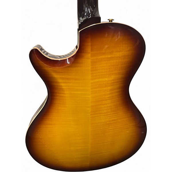 Used PRS SC-J 2 Tone Sunburst Hollow Body Electric Guitar