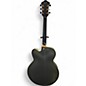Used Ibanez ACF125-BKF-12-01 Black Hollow Body Electric Guitar