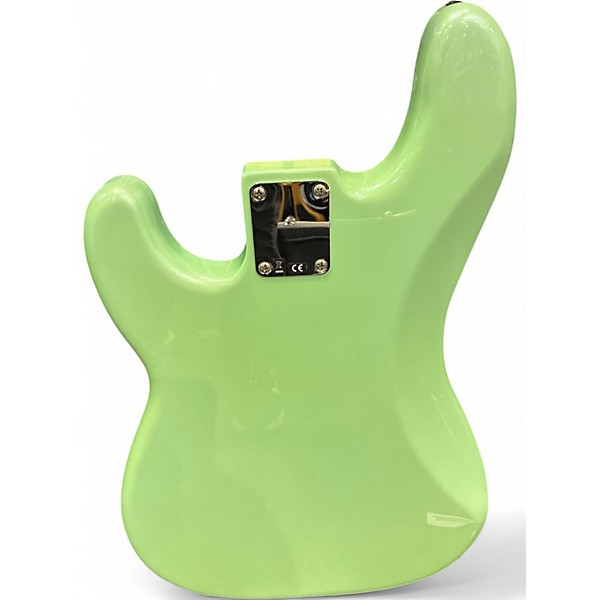 Used Fender Deluxe Precision Bass Special Surf Green Electric Bass Guitar