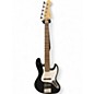 Used Squier Affinity Jazz Bass V 5 String Black Electric Bass Guitar thumbnail
