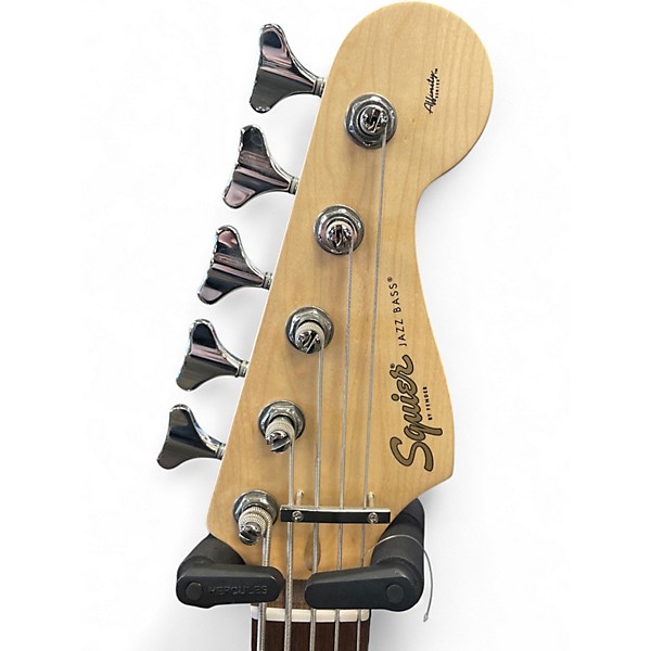 Used Squier Affinity Jazz Bass V 5 String Black Electric Bass Guitar