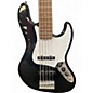Used Squier Affinity Jazz Bass V 5 String Black Electric Bass Guitar