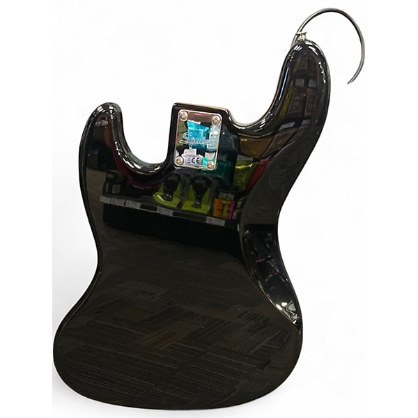 Used Squier Affinity Jazz Bass V 5 String Black Electric Bass Guitar