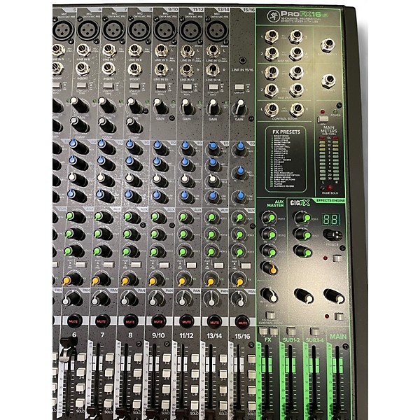 Used Mackie PROFX16 Unpowered Mixer