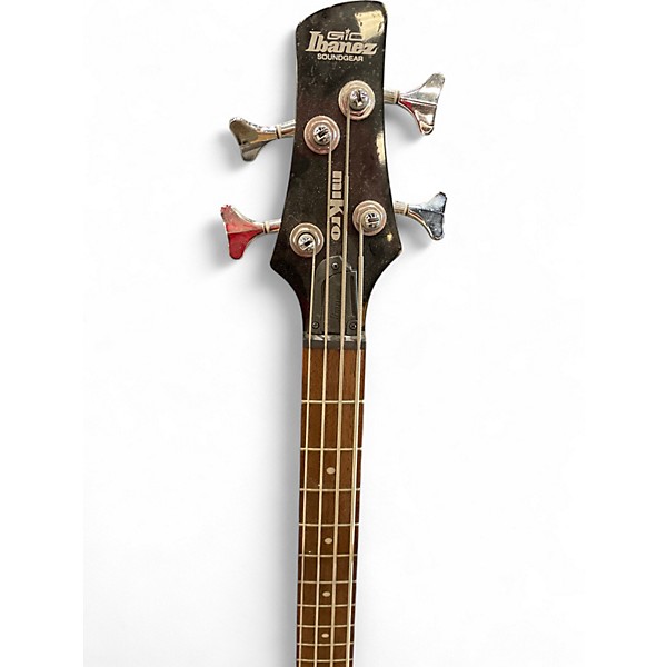 Used Ibanez GSRM20 Mikro Short Scale Black Electric Bass Guitar