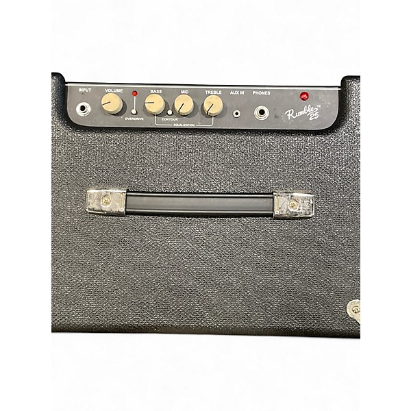 Used Fender Rumble 25 25W 1x10 Bass Combo Amp