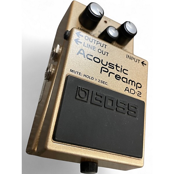 Used BOSS AD2 Acoustic Preamp Guitar Preamp