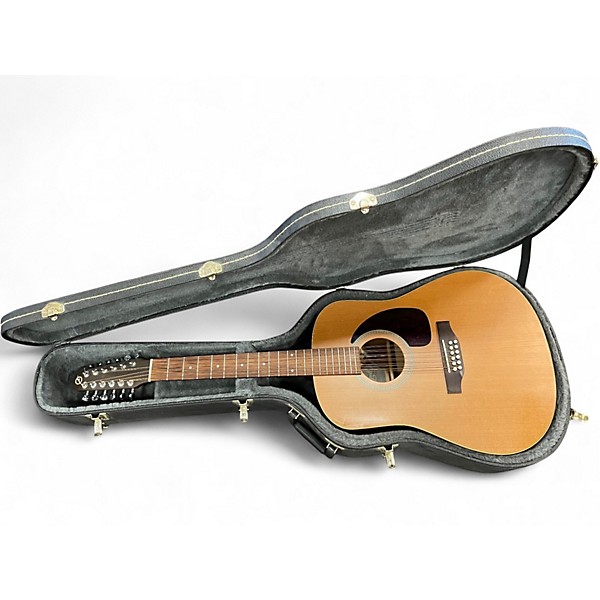 Used Seagull S12+ Natural 12 String Acoustic Electric Guitar