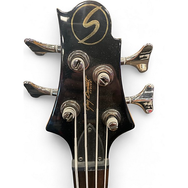 Used Greg Bennett Design by Samick DELTA 4 Natural Electric Bass Guitar