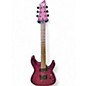 Used Schecter Guitar Research C-1 ELITE DIAMOND SERIES Pink Solid Body Electric Guitar thumbnail