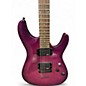 Used Schecter Guitar Research C-1 ELITE DIAMOND SERIES Pink Solid Body Electric Guitar