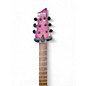 Used Schecter Guitar Research C-1 ELITE DIAMOND SERIES Pink Solid Body Electric Guitar