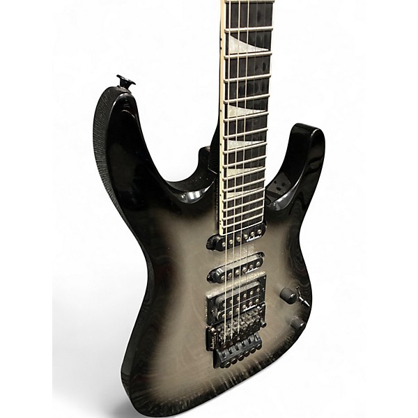 Used Jackson JS34Q Dinky Silverburst Solid Body Electric Guitar