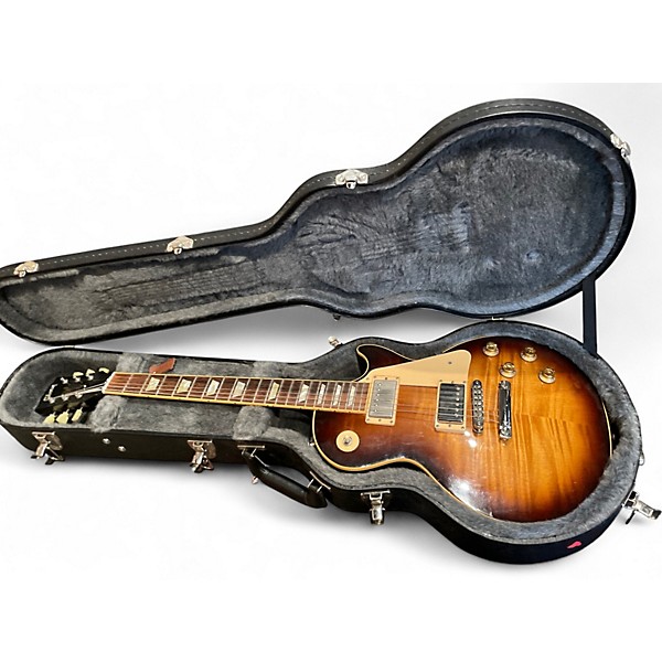 Used 2008 Gibson Les Paul Standard 1950S Neck Tobacco Burst Solid Body Electric Guitar