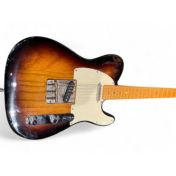 Used 2008 Fender American Deluxe Telecaster 3 Tone Sunburst Solid Body Electric Guitar