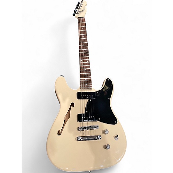 Used 2004 Fender TC90 THINLINE Olympic White Hollow Body Electric Guitar