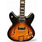 Used Hagstrom SUPER VIKING 2 Tone Sunburst Hollow Body Electric Guitar