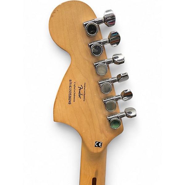 Used Squier Affinity Stratocaster Black Solid Body Electric Guitar