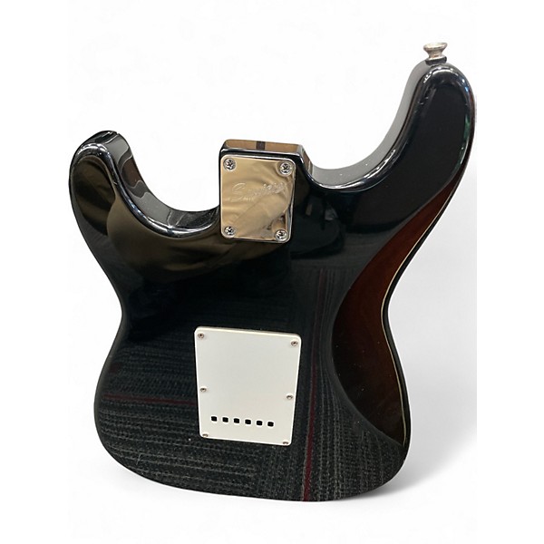 Used Squier Affinity Stratocaster Black Solid Body Electric Guitar