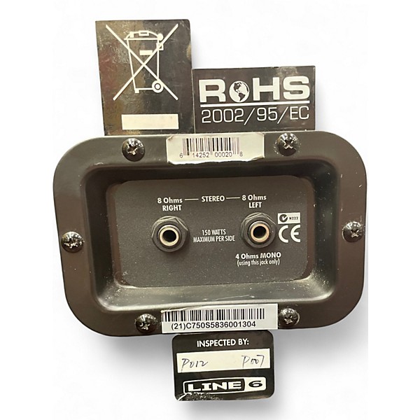 Used Line 6 Spider 412 4x12 Slant Guitar Cabinet