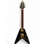 Used 1982 Gibson FLYING V HERITAGE REISSUE Ebony Solid Body Electric Guitar thumbnail